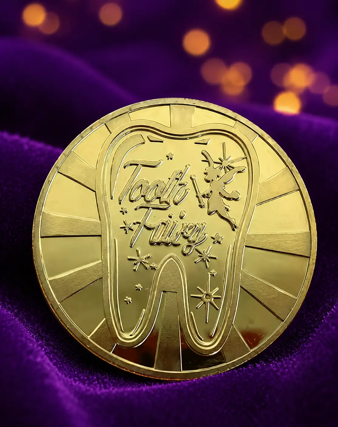 Gold Tooth Fairy Coin